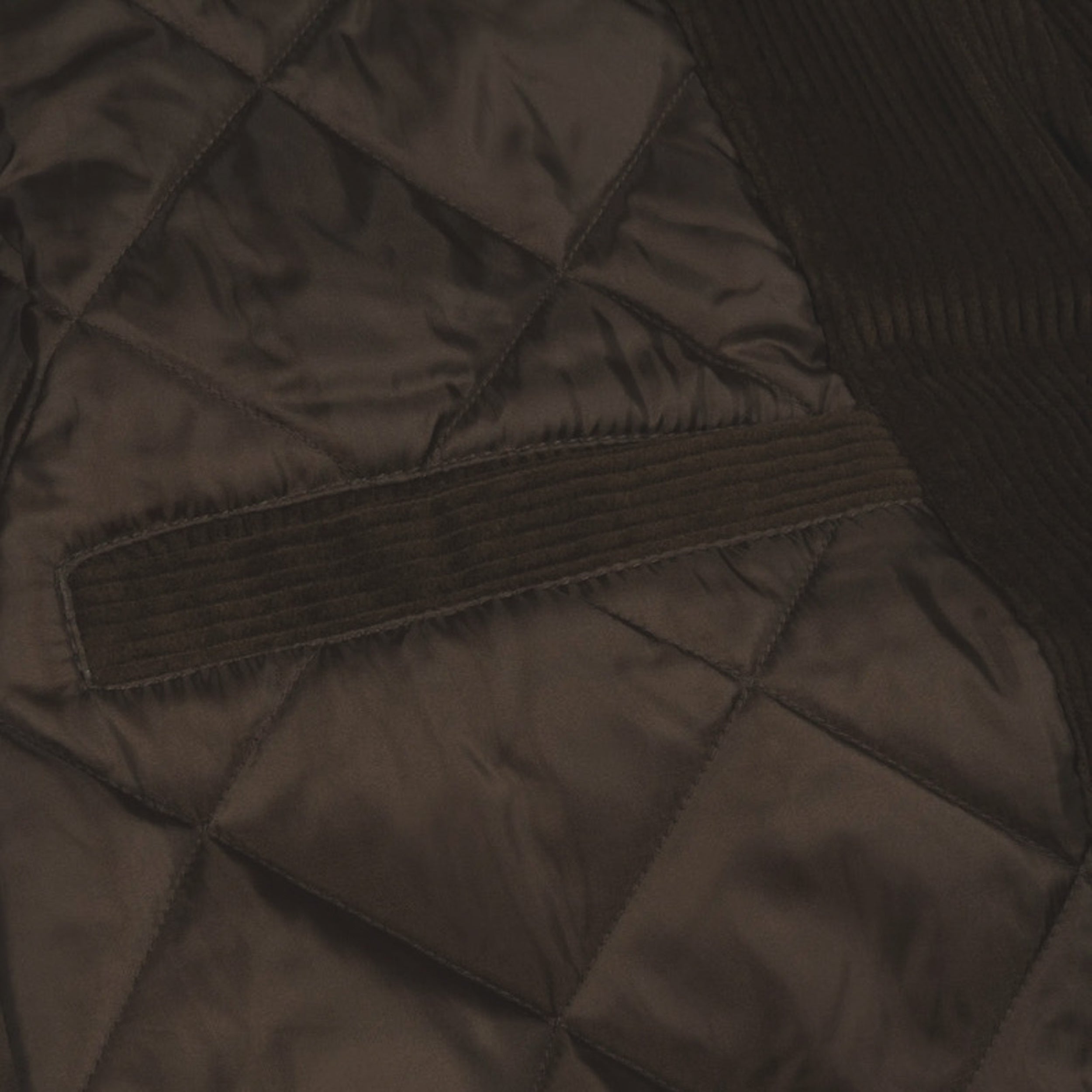 Veste bomber en velours côtelé