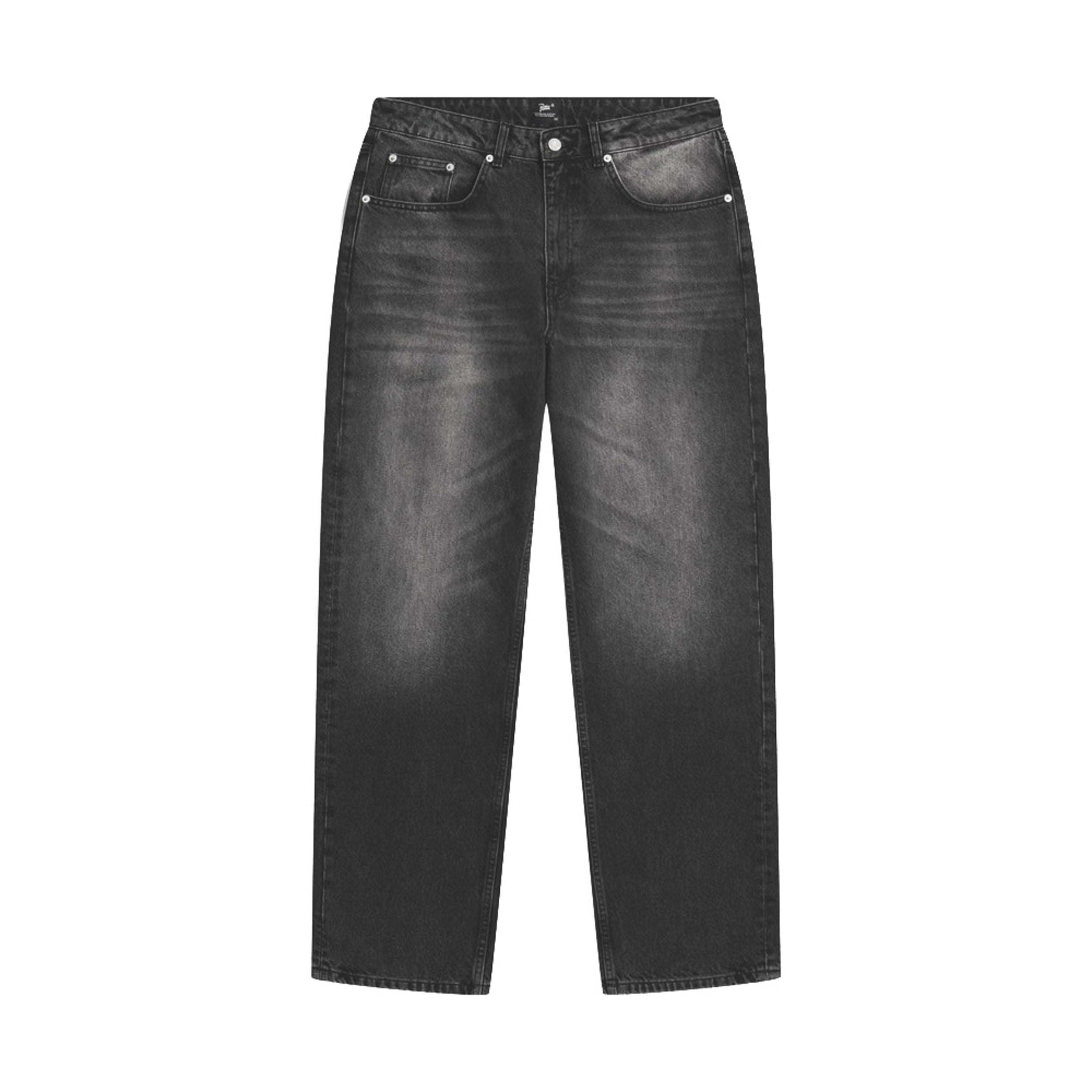 Dark Dirty Whiskers Baggy Denim Pants