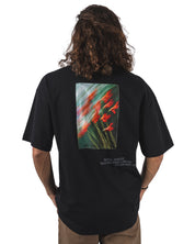 Loose Fit Tshirt Flowerred Print