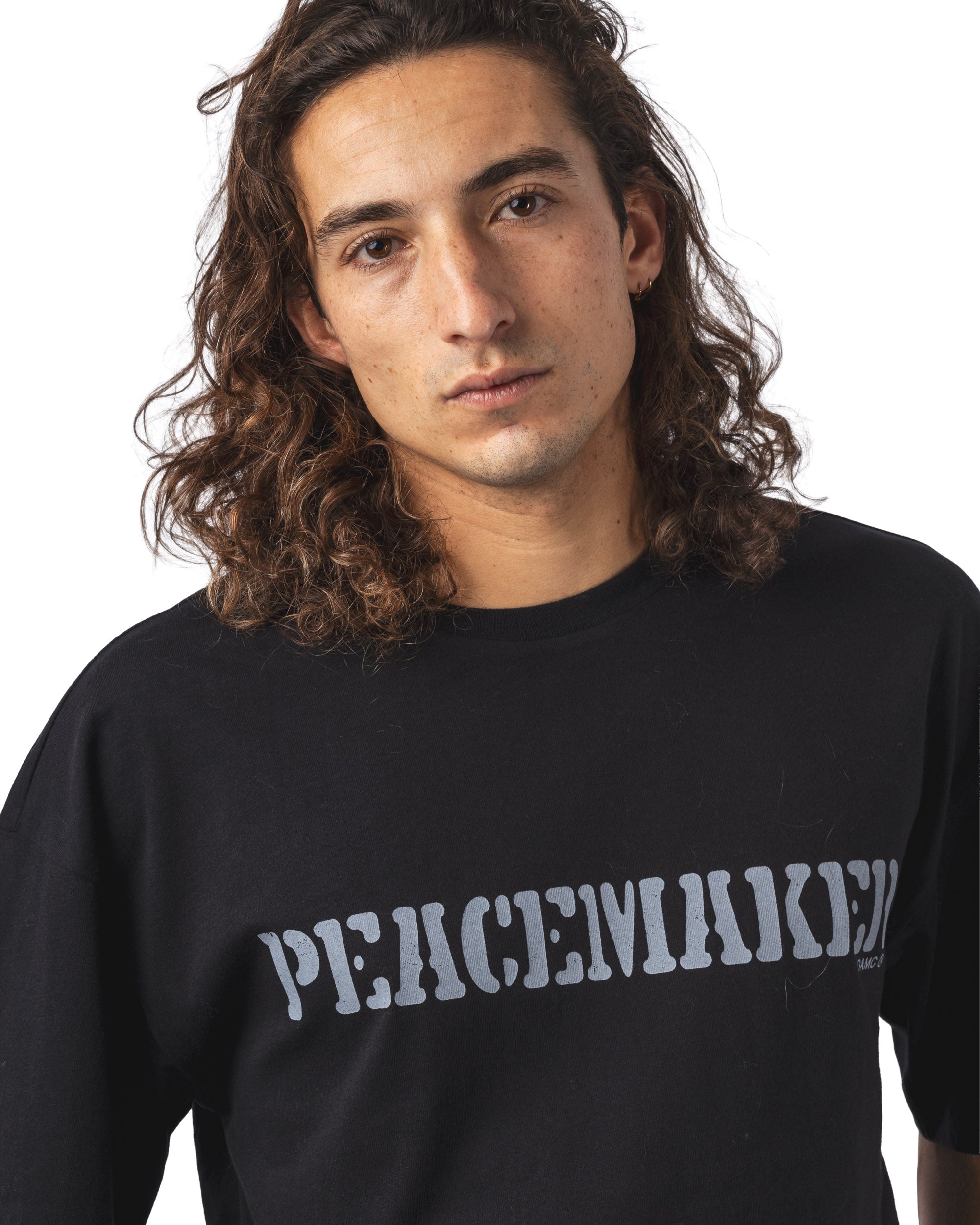 Loose Fit Tshirt Flowerred Print