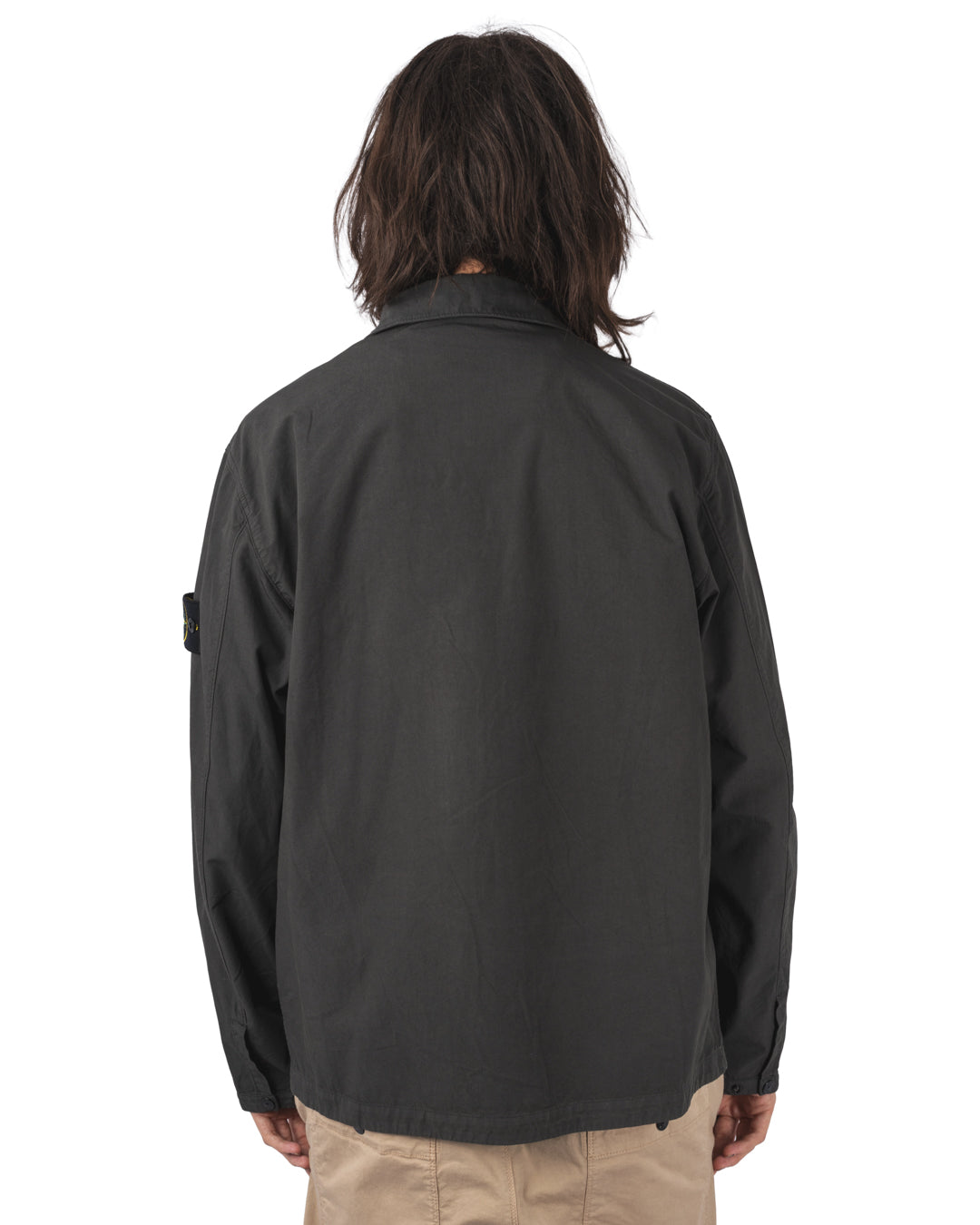 Canvas Weave Cotton Overshirt