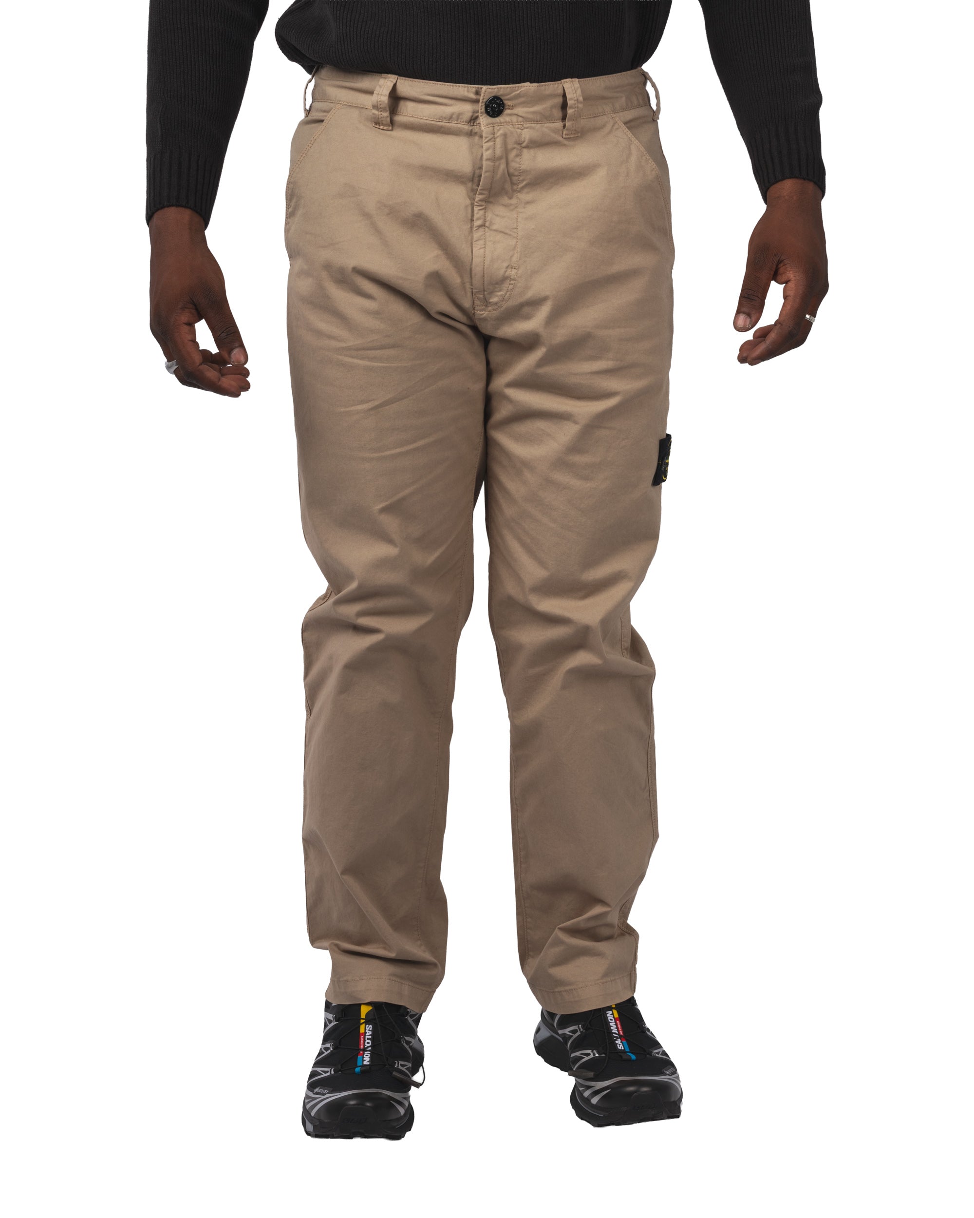Stretch Cotton Tela 'PARACADUTE' Pantalon