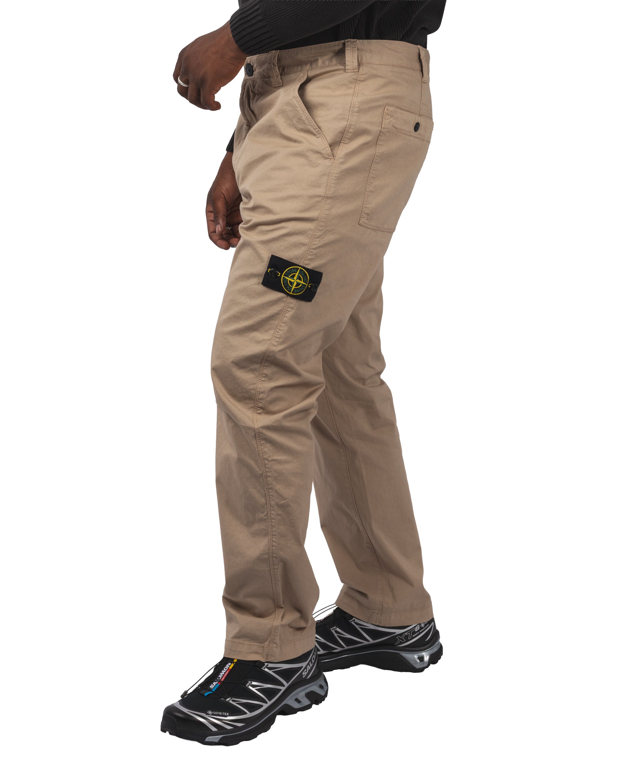 Stretch Cotton Tela 'PARACADUTE' Pantalon