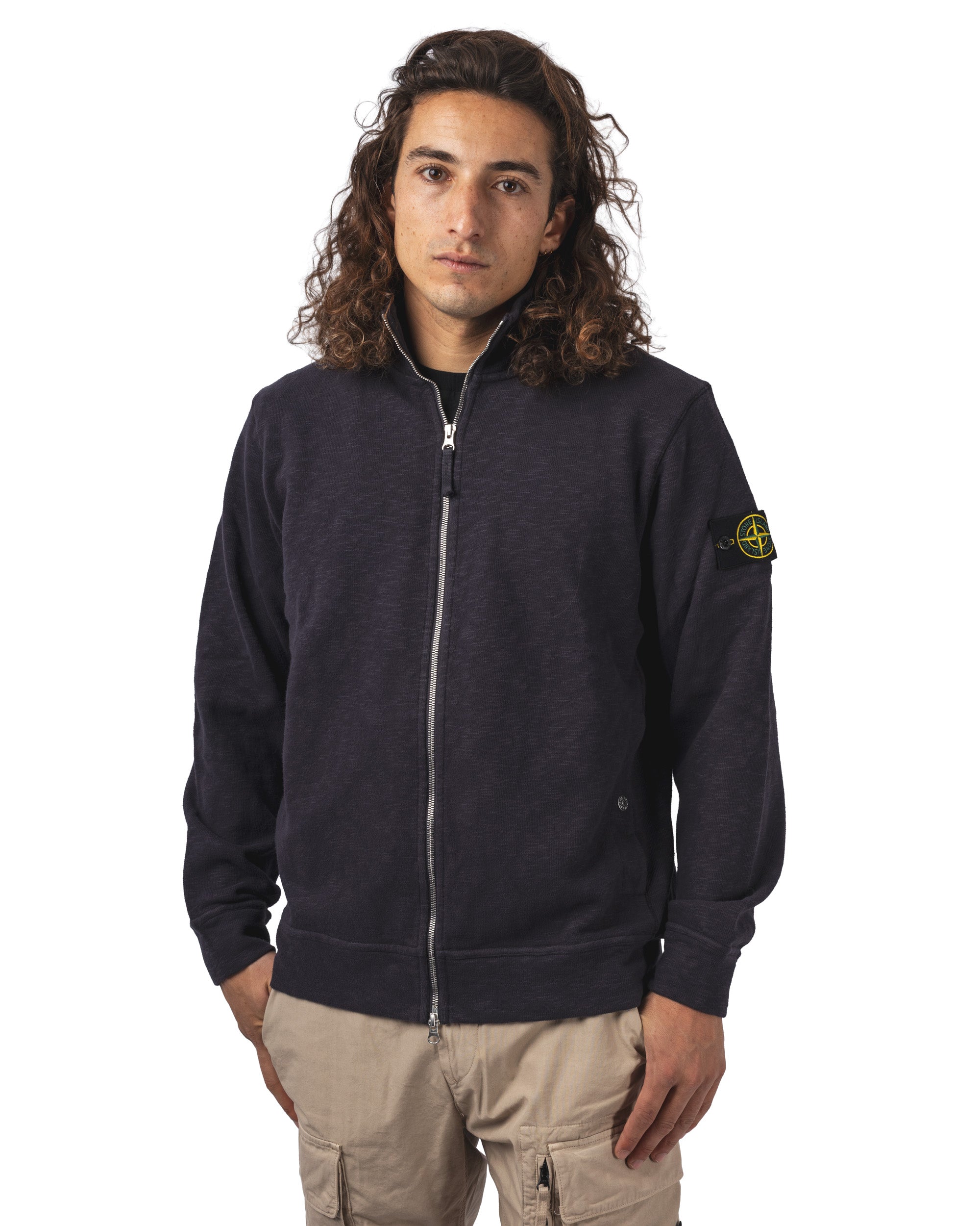 Heavy Cotton Zip Jersey