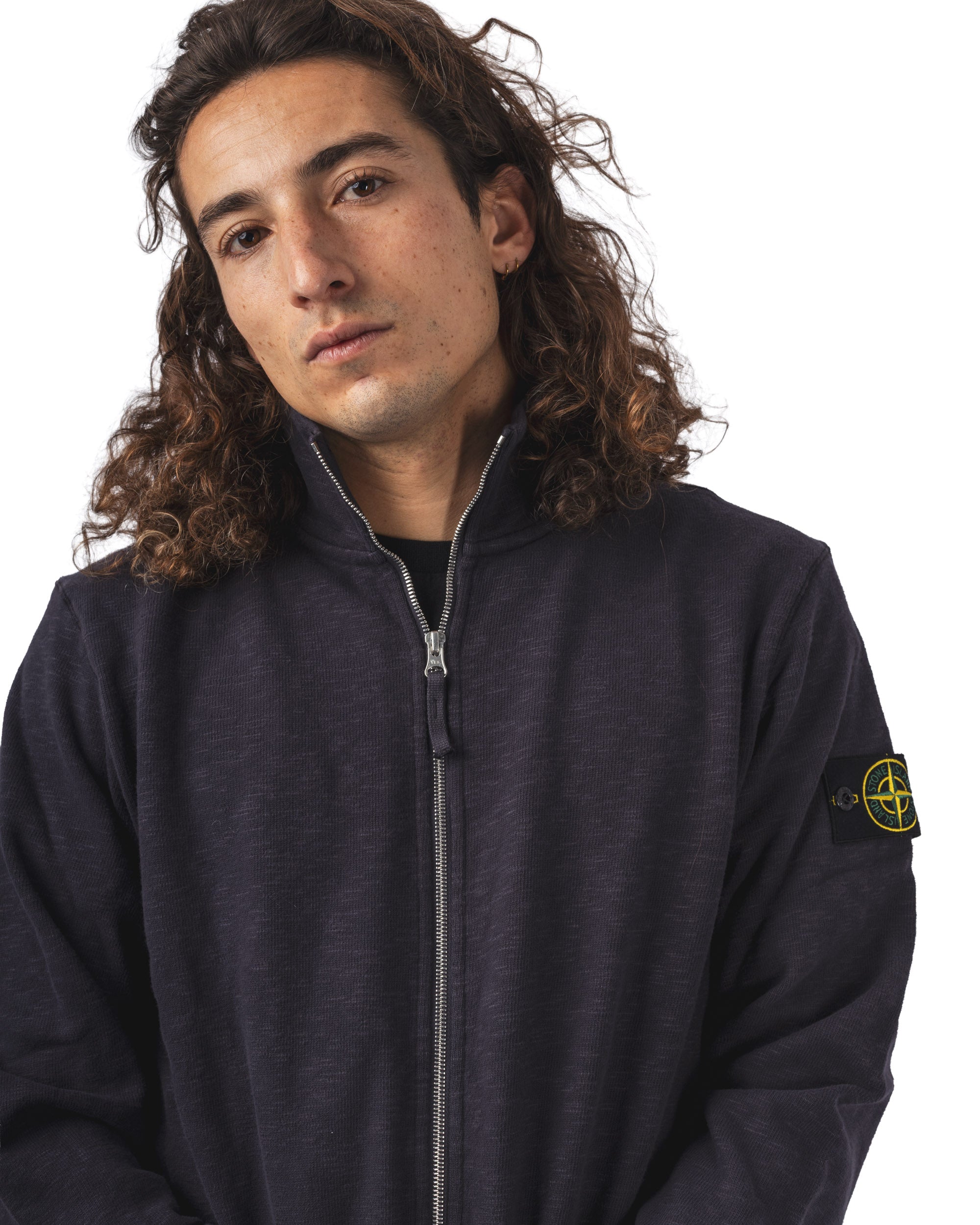 Heavy Cotton Zip Jersey