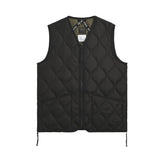 Unisex Military Zip V-Neck Down Vest