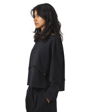Black Marion Blouse