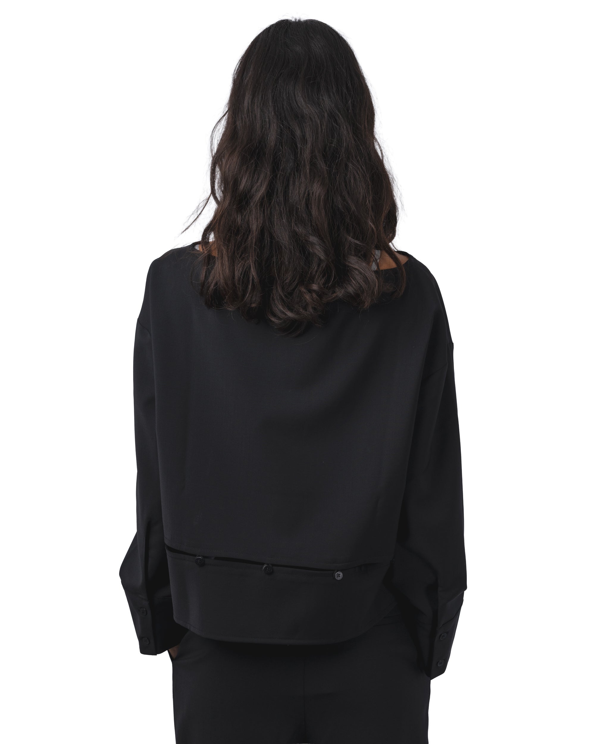 Black Marion Blouse