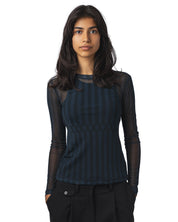 Blue Tere Top