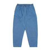 Pleated Track Pant Herringbone Rec