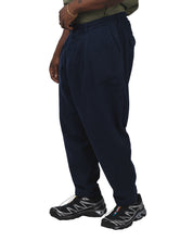 Pleated Track Pant Super Twill