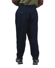 Pleated Track Pant Super Twill