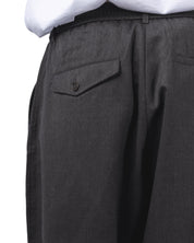 Pleated Track Pant