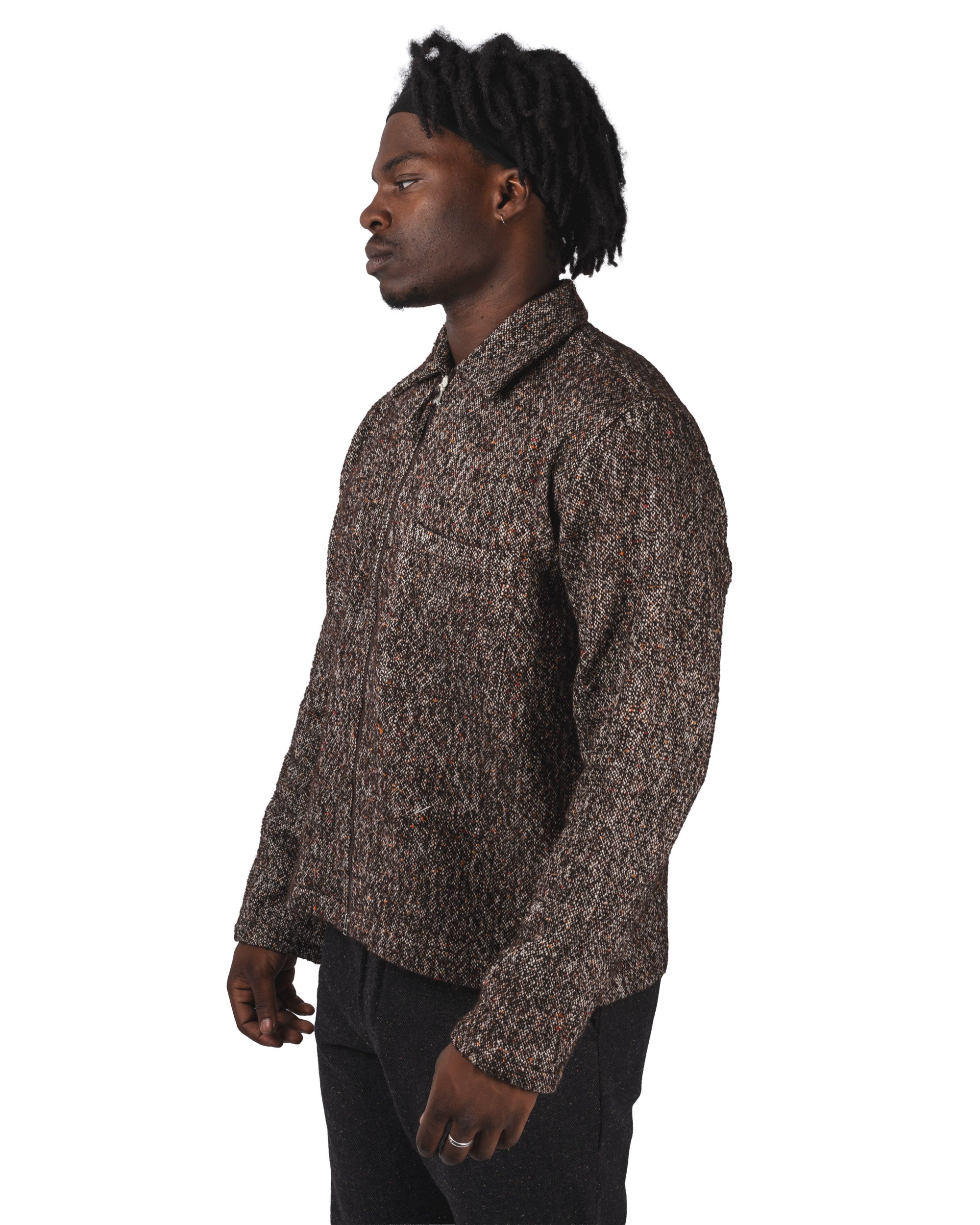 Zip Sedona Tweed Shirt