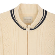 Wool Zip Knit Vest